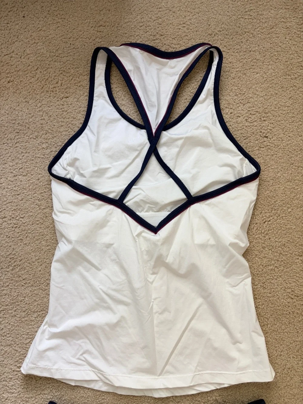 Women's FILA matching tennis tank and skort size M